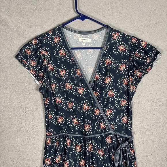 Max Studio Maxi Dress Size S Floral Empire Waist Cottage Ditsy Romantic Feminine - Picture 2 of 16